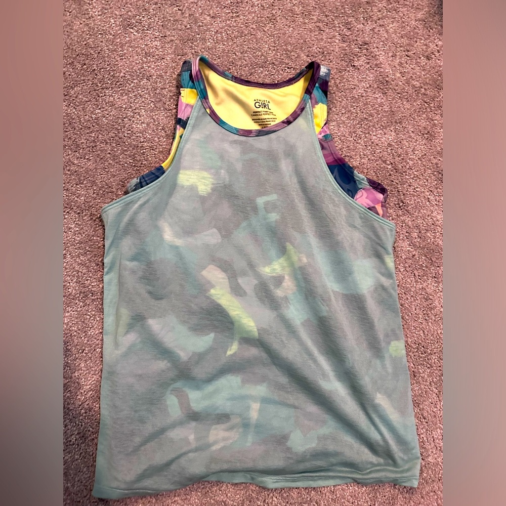 Athleta girl top size large